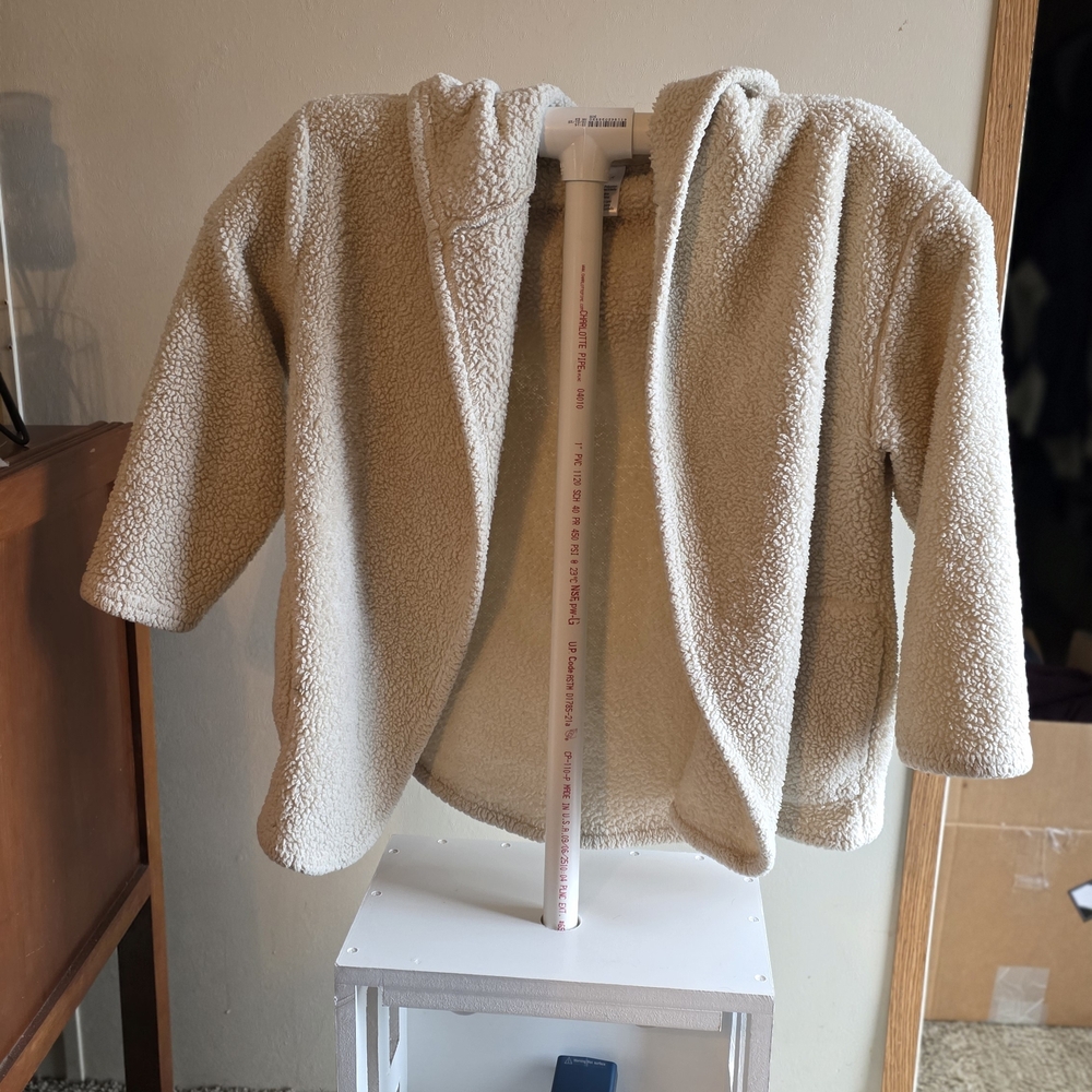 Cozy Cream Kids Jacket